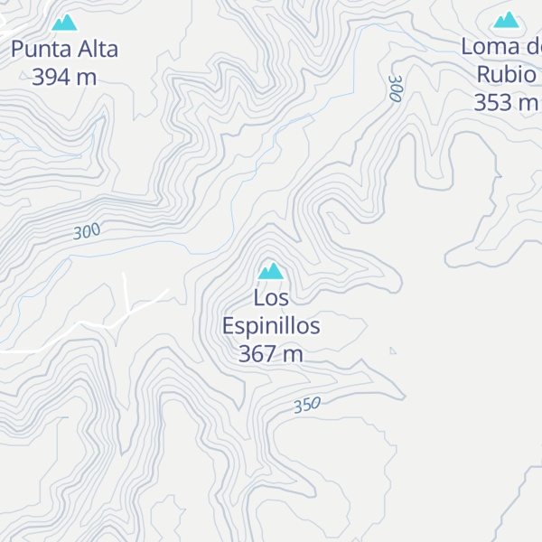 Map of Los Espinillos
