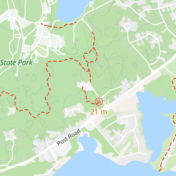 Map of Kettle Pond Visitors Center