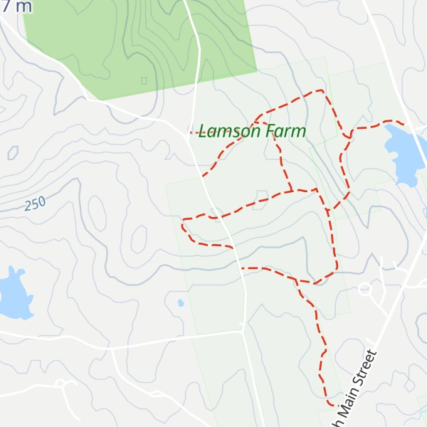Map of McCollom Hill