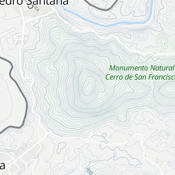 Map of Cerro de San Francisco