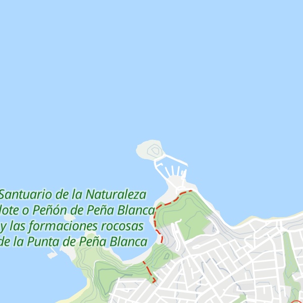 Map of Punta del Fraile