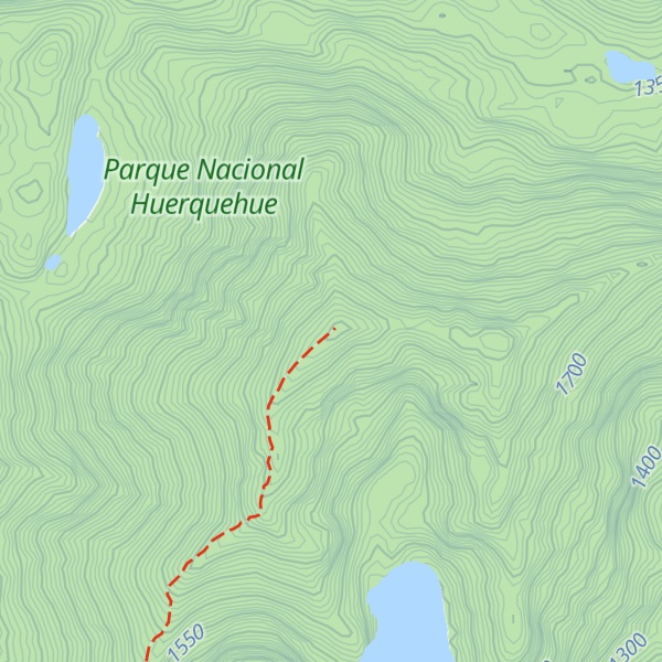 Map of Cerro San Sebastián