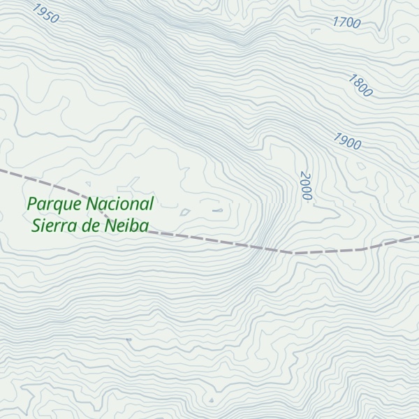 Map of Loma La Tasajera del Chivito