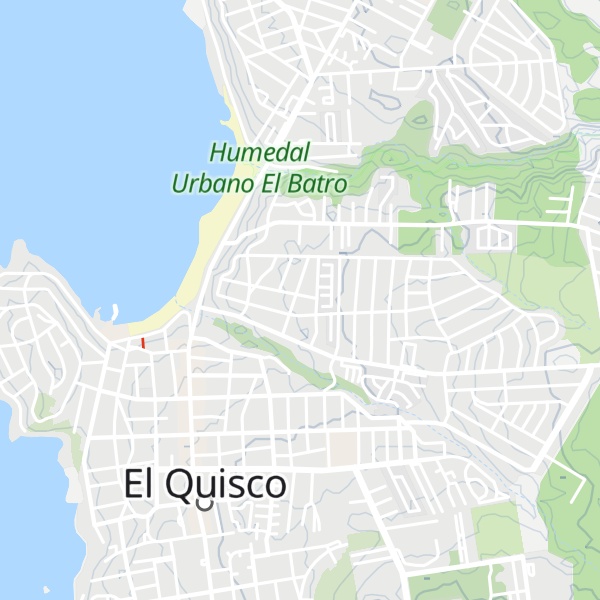 Map of Cabañas Costa Dorada
