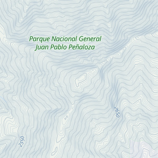 Map of Cerro Palmar
