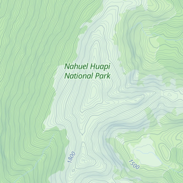 Map of Cerro Chachín
