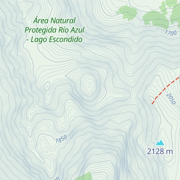 Map of Cerro Alicia