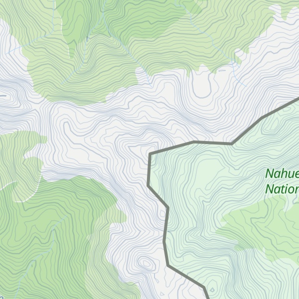 Map of Cerro Quinchamali