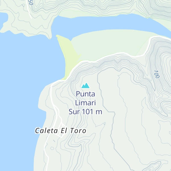 Map of Punta Limari Sur