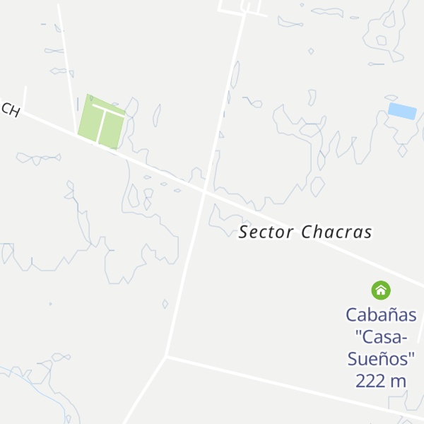 Map of Cabañas Kau Ketenk