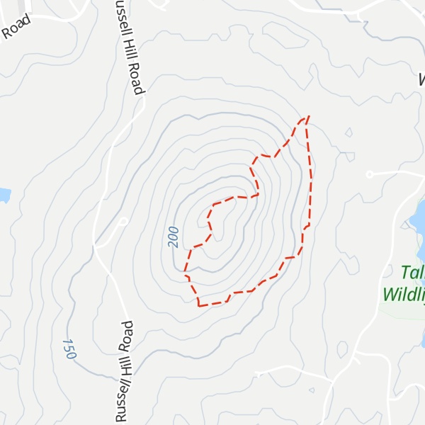 Map of Russell Hill