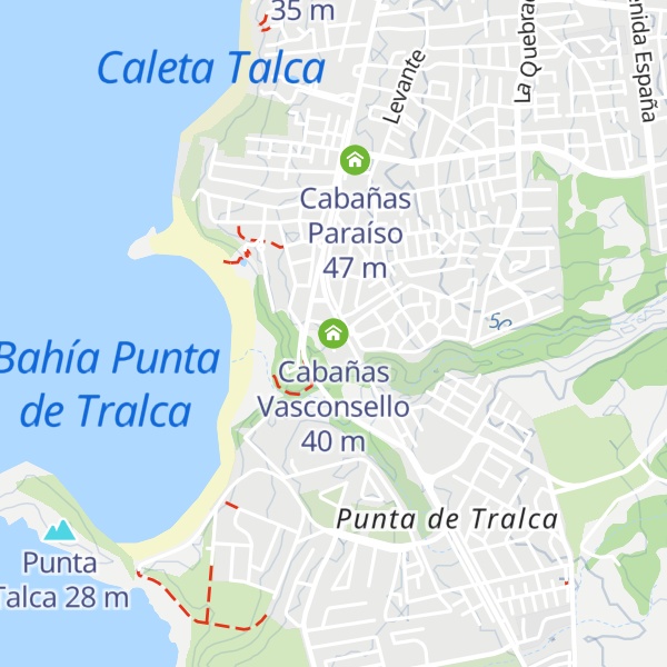Map of Cabañas Vasconsello