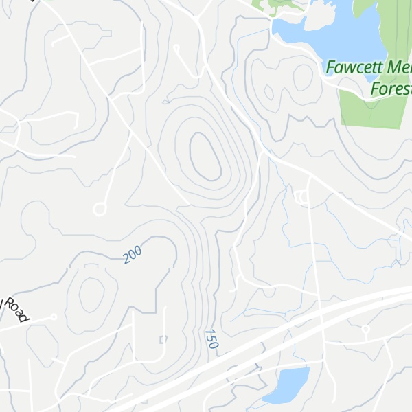 Map of Barnard Hill