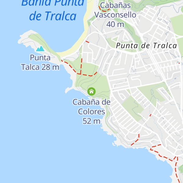 Map of Cabaña de Colores