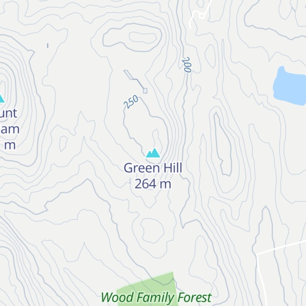 Map of Green Hill
