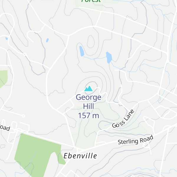Map of George Hill