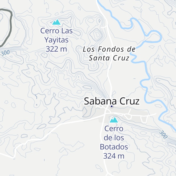 Map of Cerro La Lomita