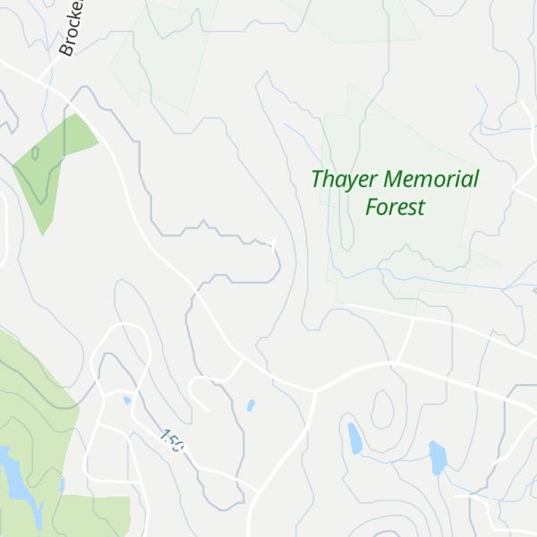Map of Hawthorn Hill