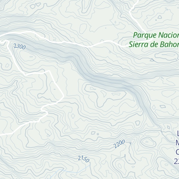Map of Monte Vicente