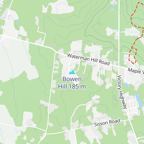 Map of Bowen Hill