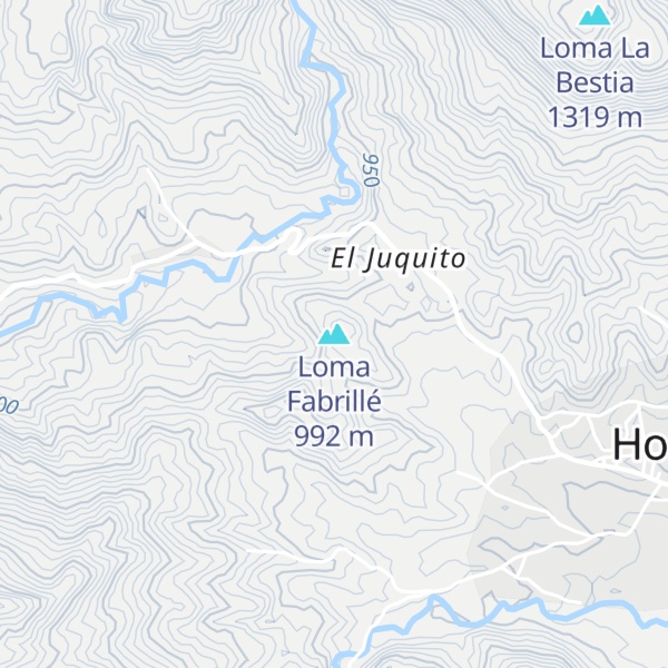 Map of Loma Fabrillé
