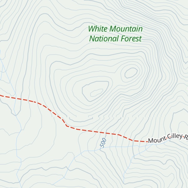 Map of Grandview Mountain