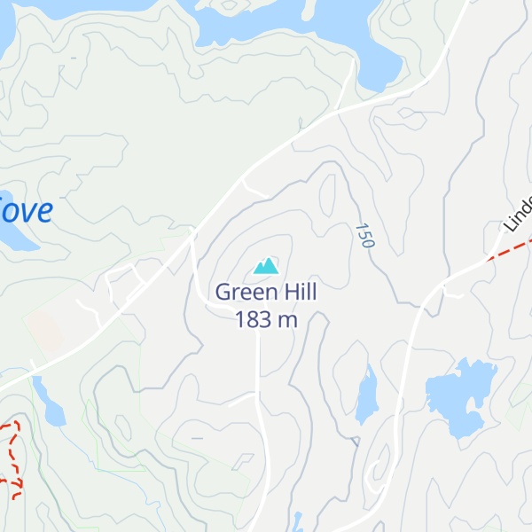 Map of Green Hill