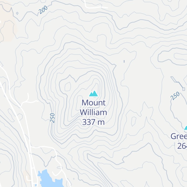Map of Mount William