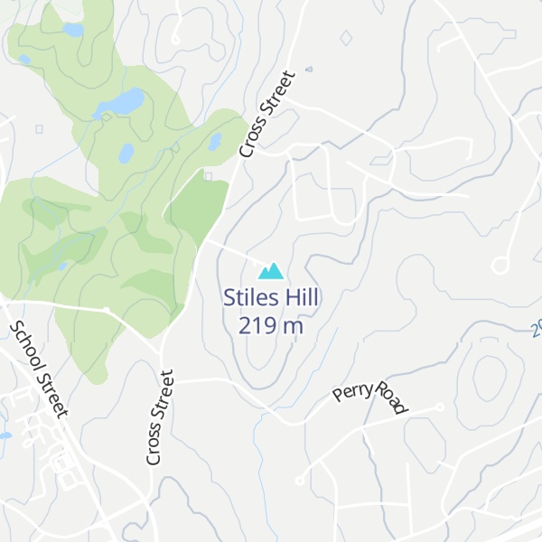Map of Stiles Hill