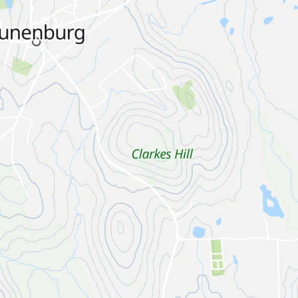 Map of Clarks Hill