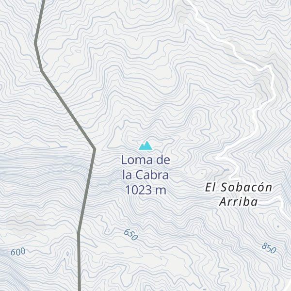 Map of Loma de la Cabra