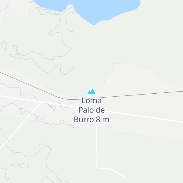 Map of Loma Palo de Burro