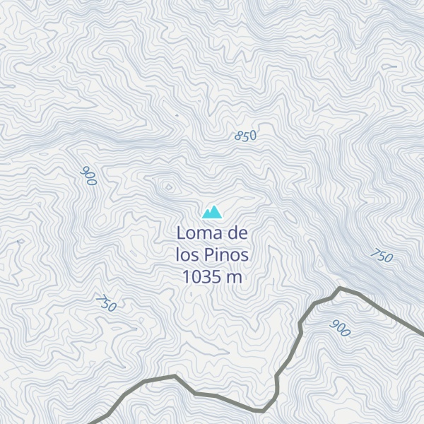 Map of Loma de los Pinos