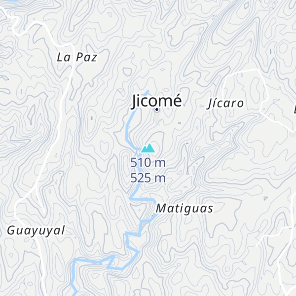 Map of 510 m