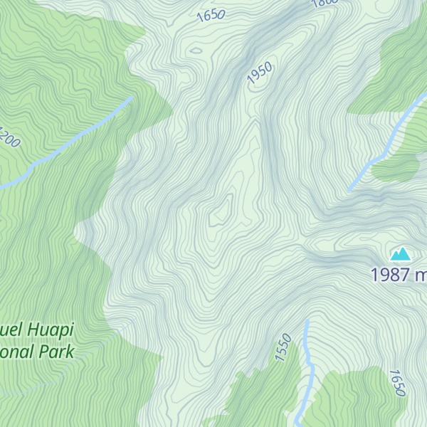 Map of Cerro Nivinco
