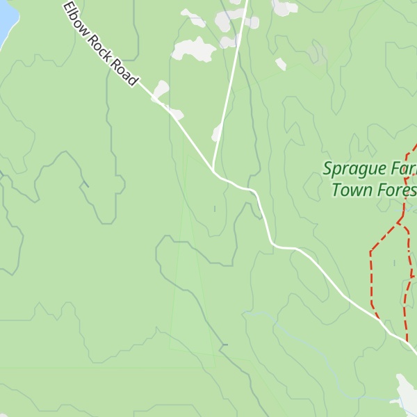 Map of Sprague Hill