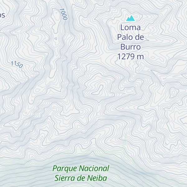Map of Loma Gajo Bonito