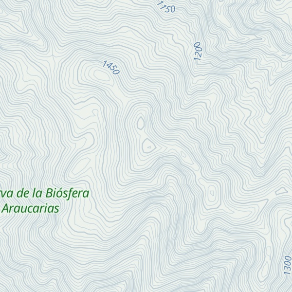 Map of Cerros de Hueñivales