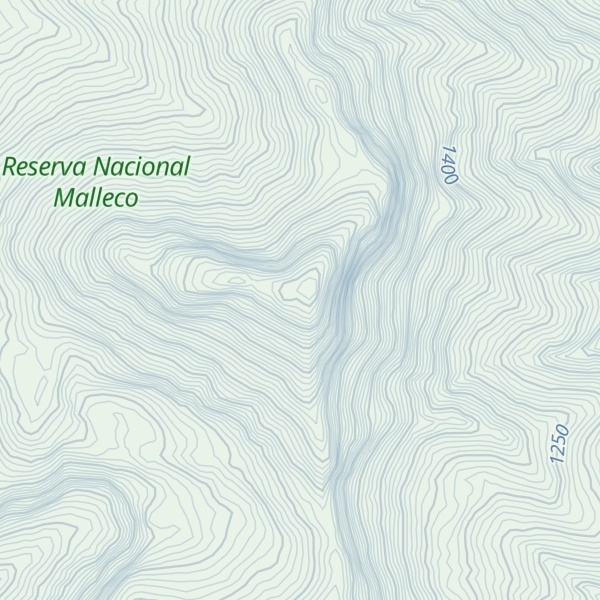 Map of Cerro Motrulo