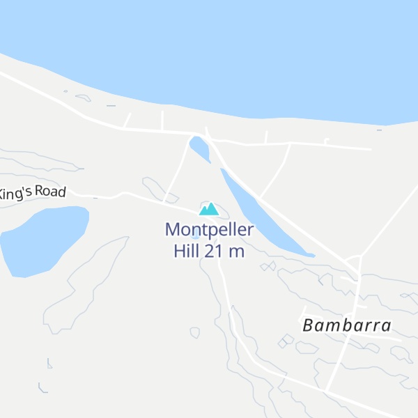 Map of Montpeller Hill