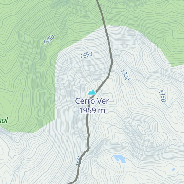 Map of Cerro Ver