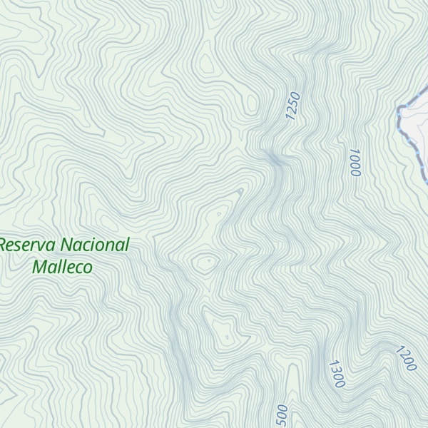 Map of Cordillera de La Calluda