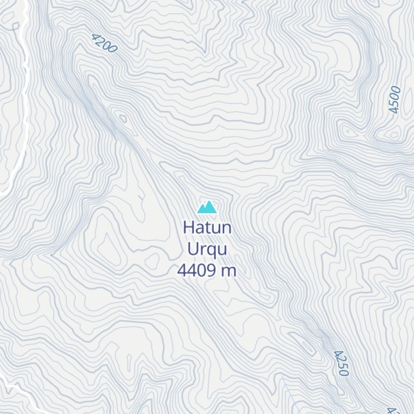 Map of Hatun Urqu