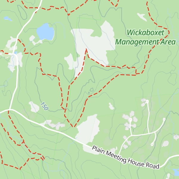 Map of Rattlesnake Ledge
