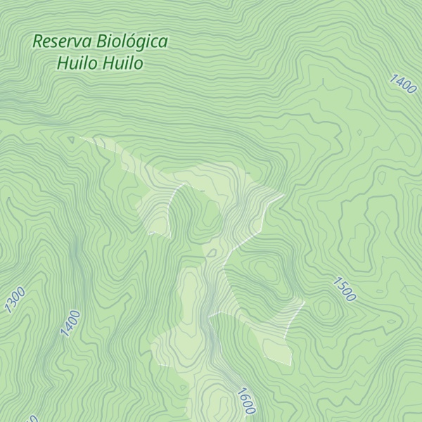 Map of Cerro Lipinza
