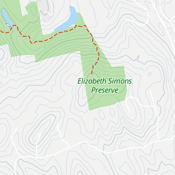 Map of Mount Wallingford