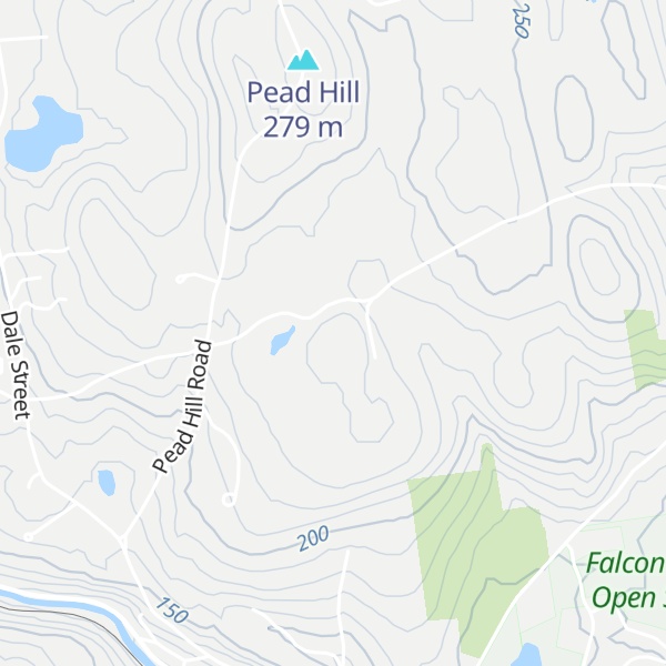 Map of Whiting Hill