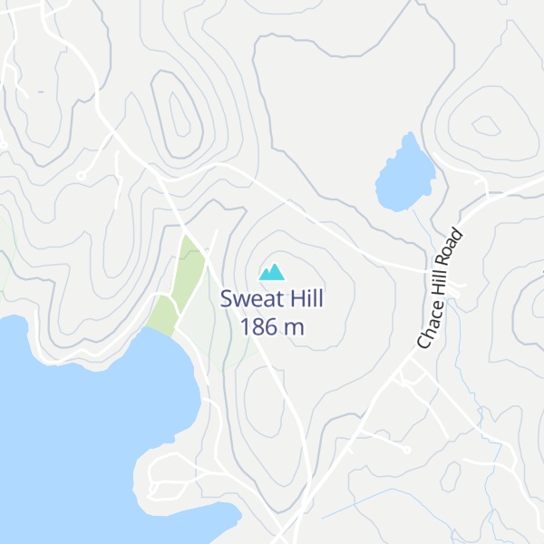 Map of Sweat Hill