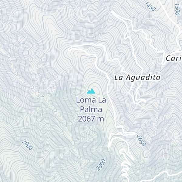 Map of Loma La Palma