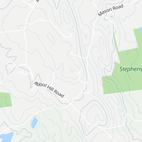 Map of Abbot Hill